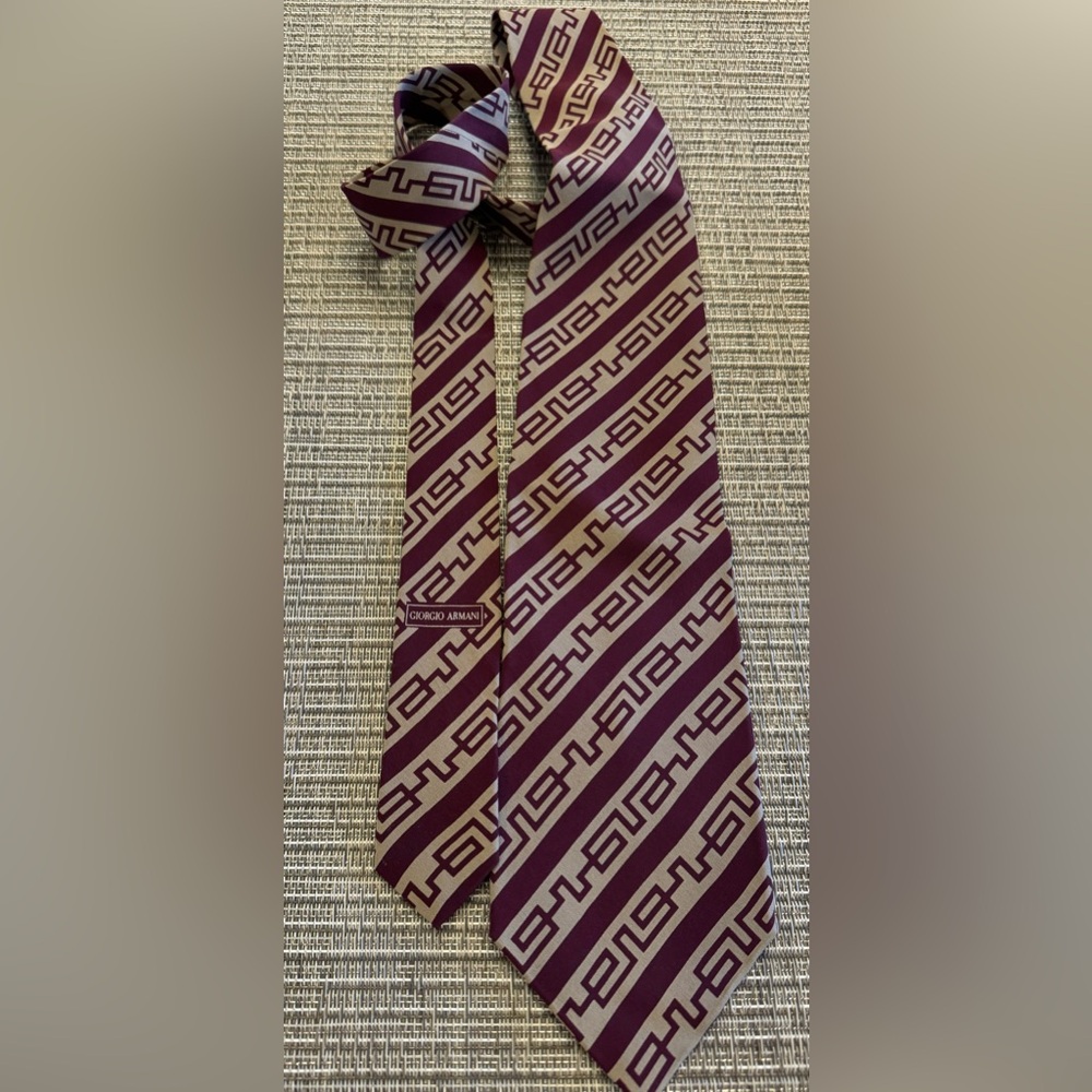 GIORGIO ARMANI Tie in EUC
